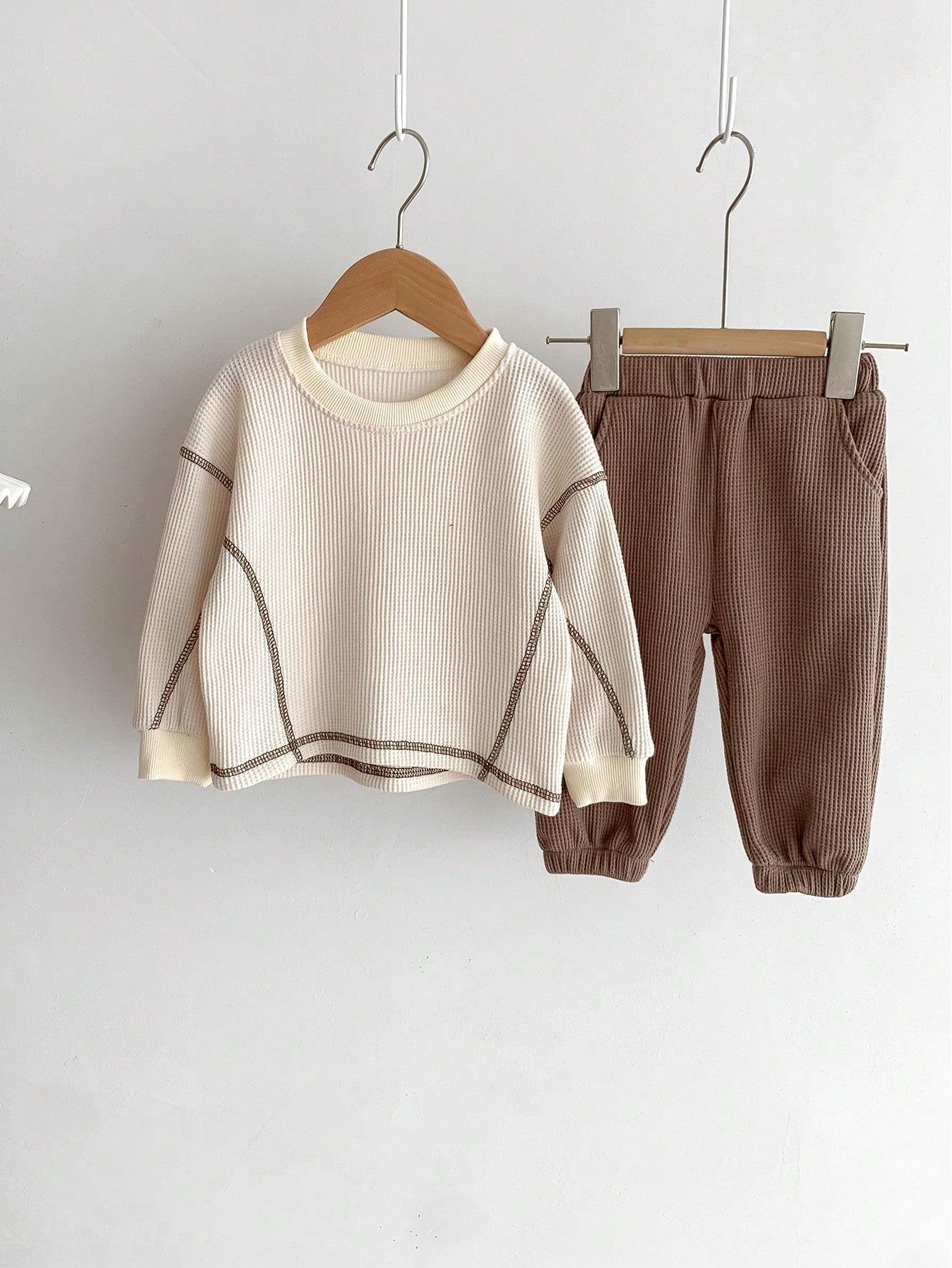 bluza spodnie tekstura komplet