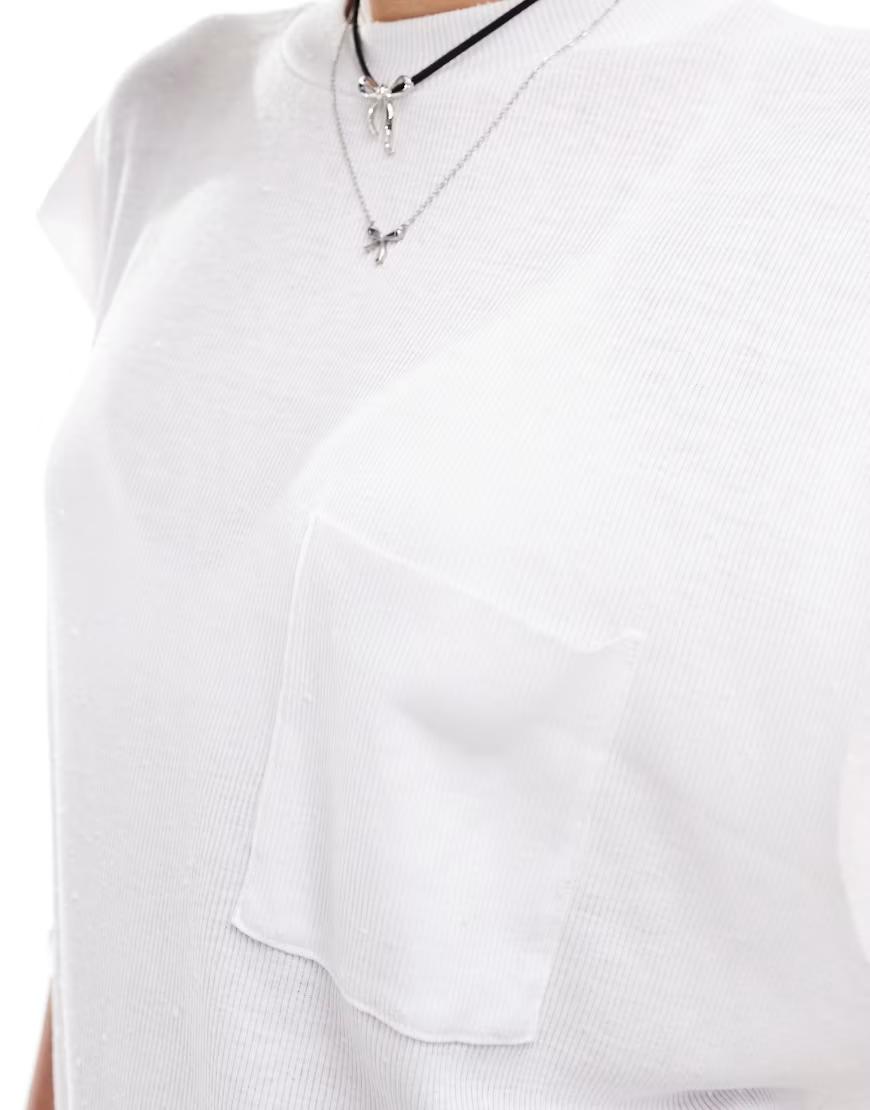 BIAŁY T-SHIRT BASIC