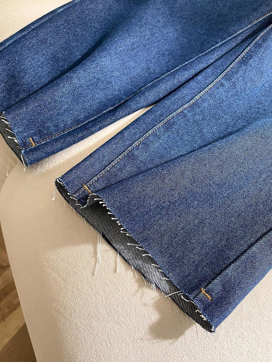 NIEBIESKIE SPODNIE JEANS