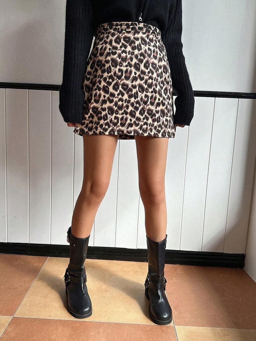 SPÓDNICA ANIMAL PRINT
