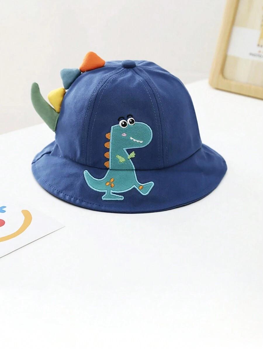 niebiski kapelusz dinozaur