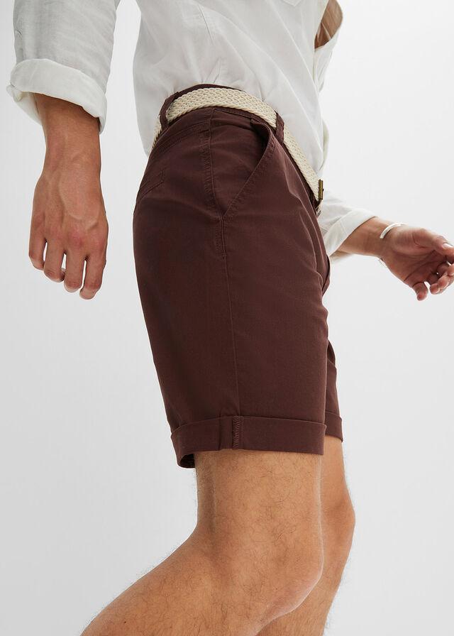 BERMUDY Z PASKIEM