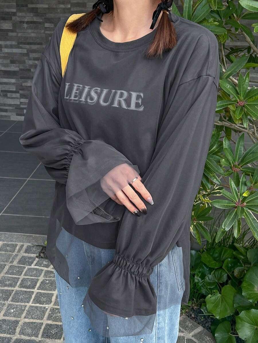 BLUZA DAMSKA Z NAPISEM