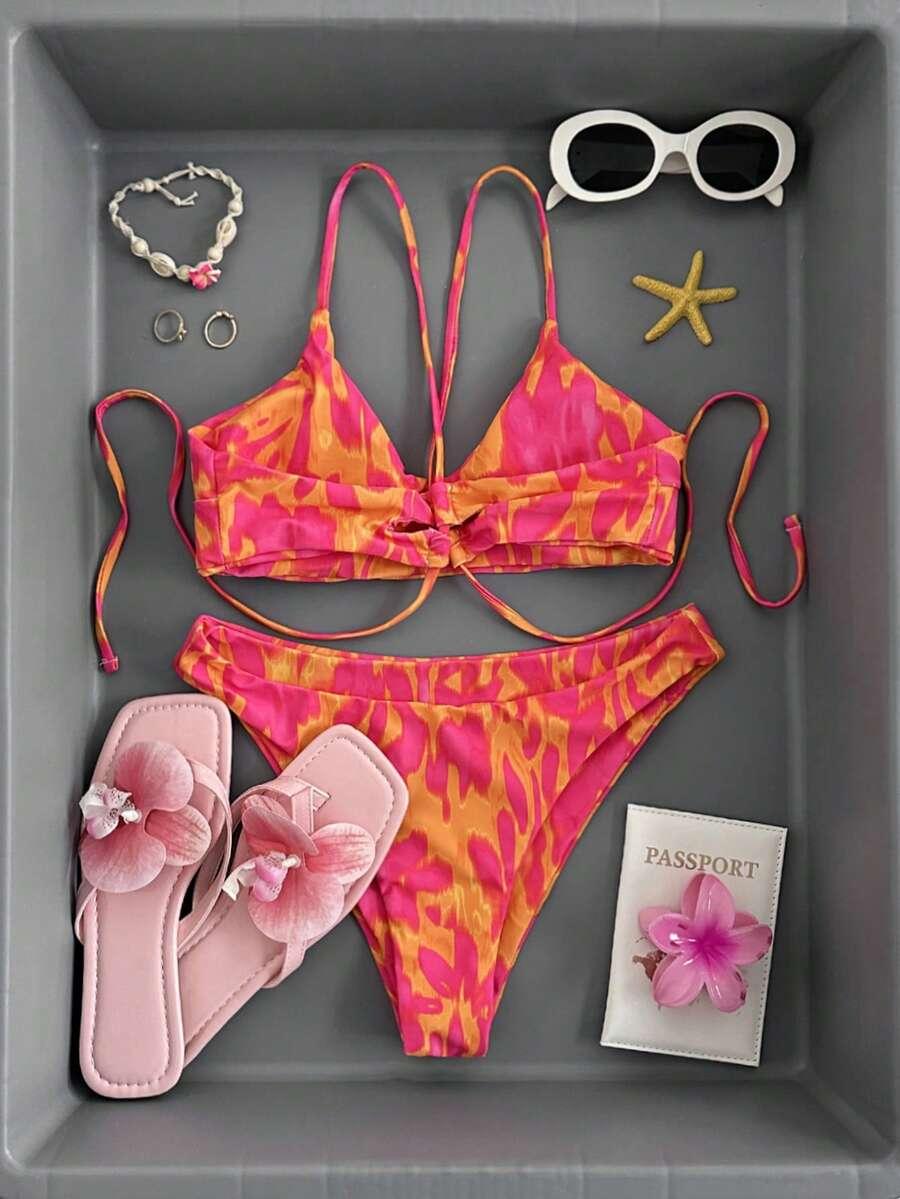 góra od bikini wzór