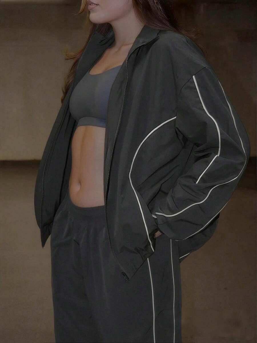 CZARNY DRES KOMPLET