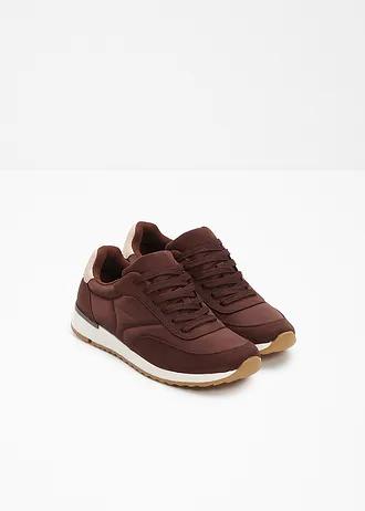 SNEAKERSY Z DETALAMI Z SATYNY