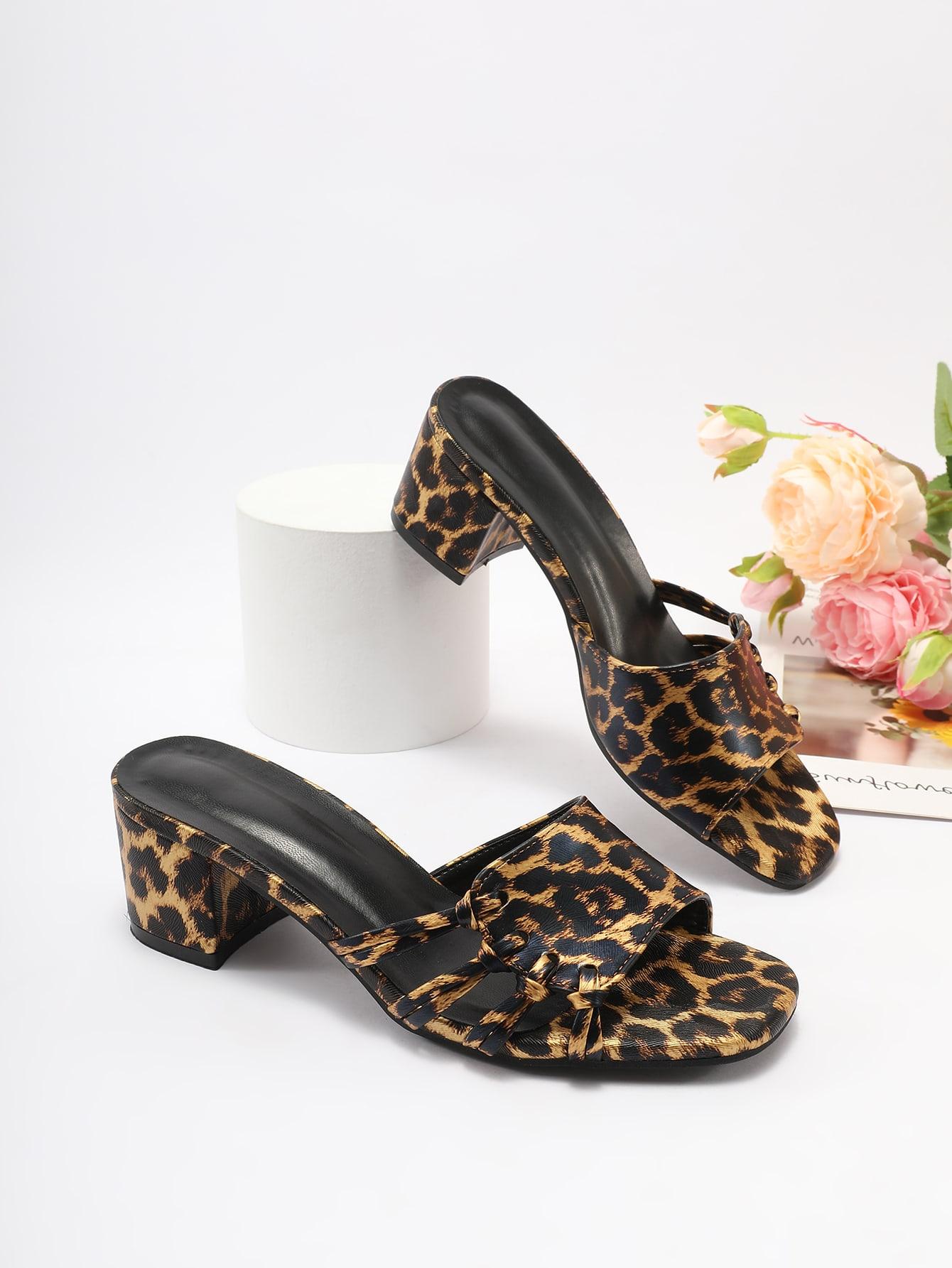 KLAPKI ANIMAL PRINT OBCAS