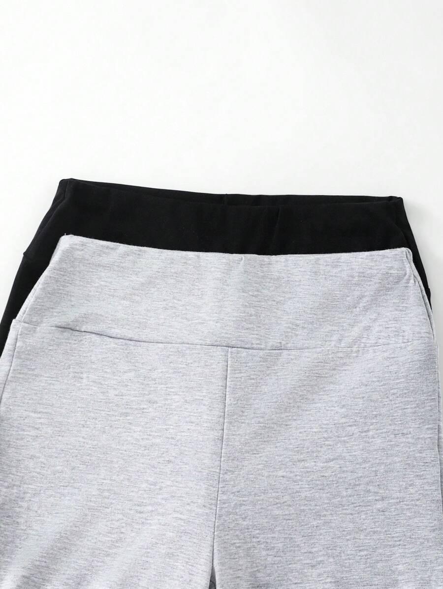 spodnie wysoki stan 2-pack