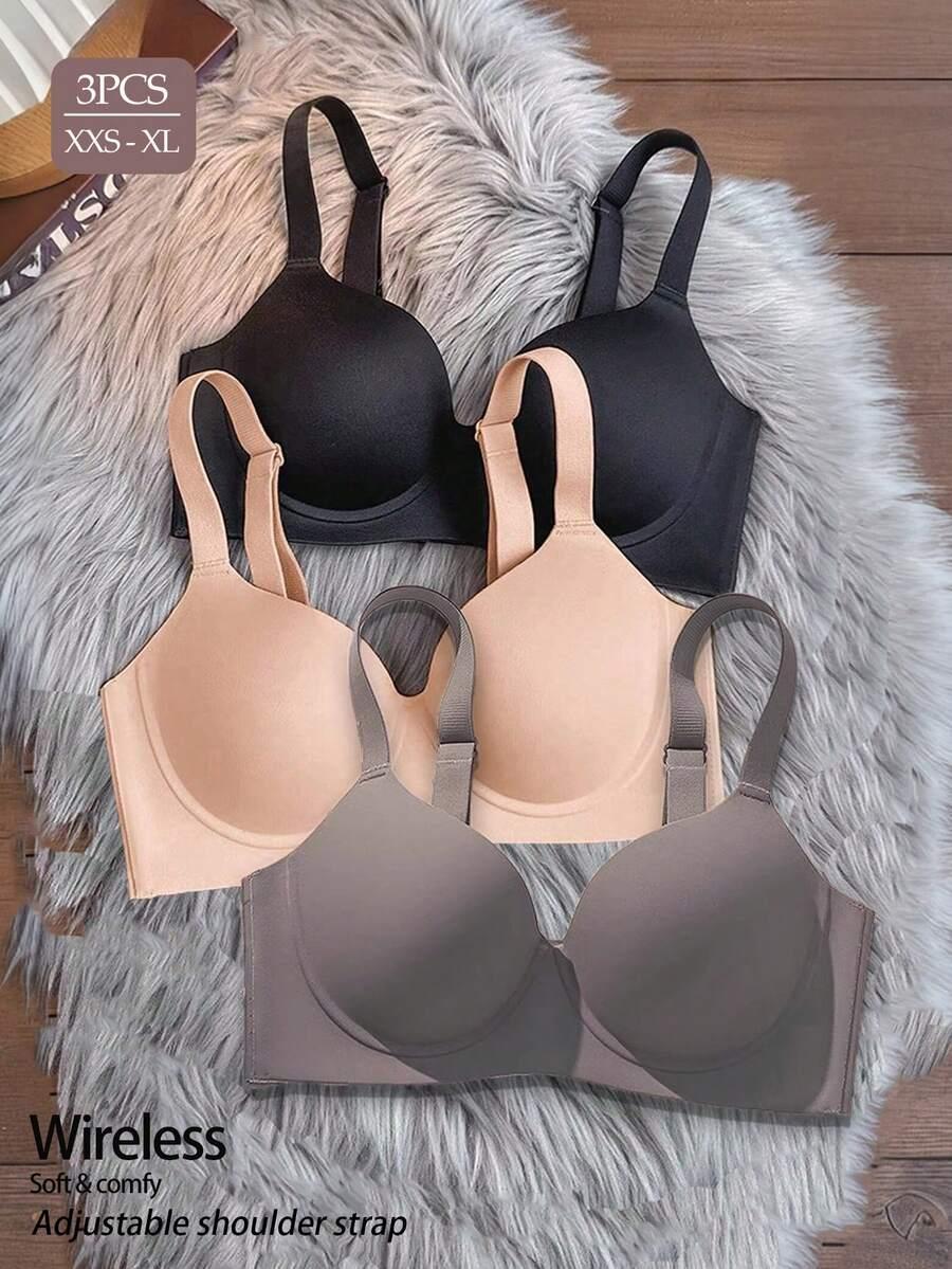 BEZSZWOWY BIUSTONOSZ 3-PACK