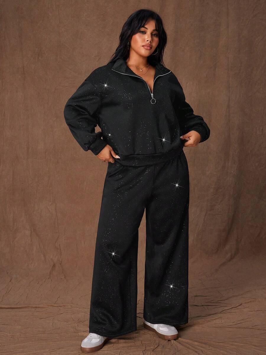 BLUZA SPODNIE KOMPLET DRESOWY