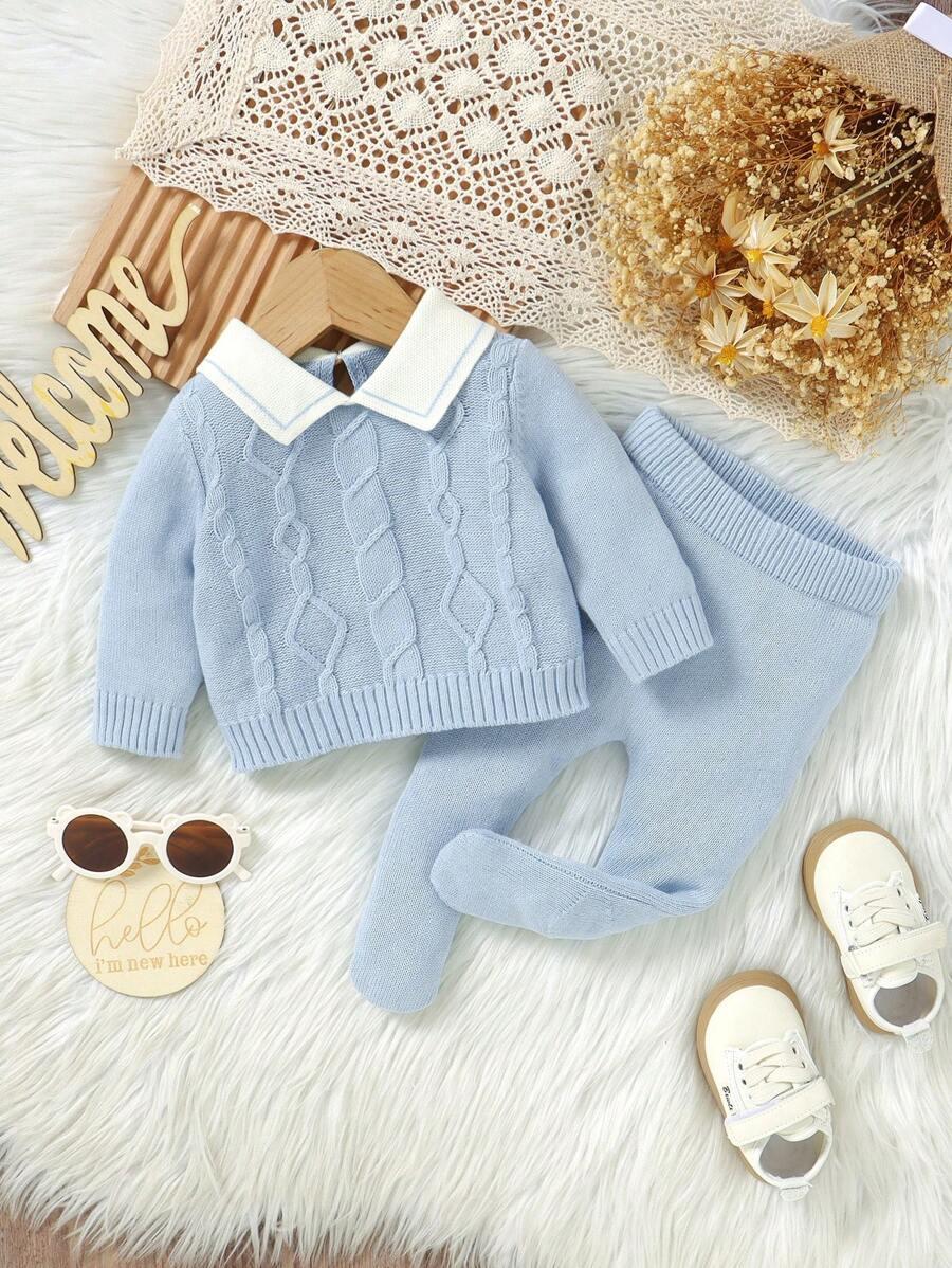 sweter spodnie komplet