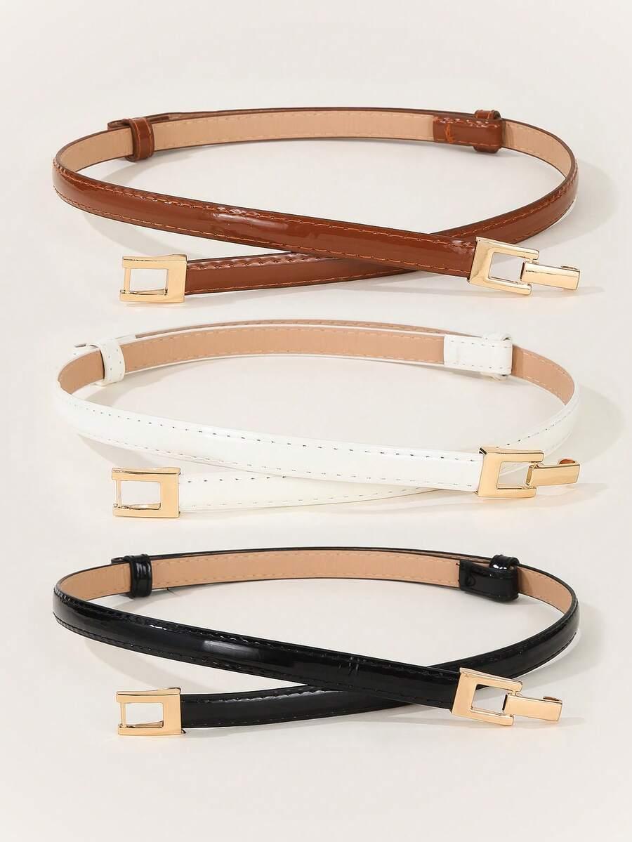 PASEK IMITACJA SKÓRY 3-PACK