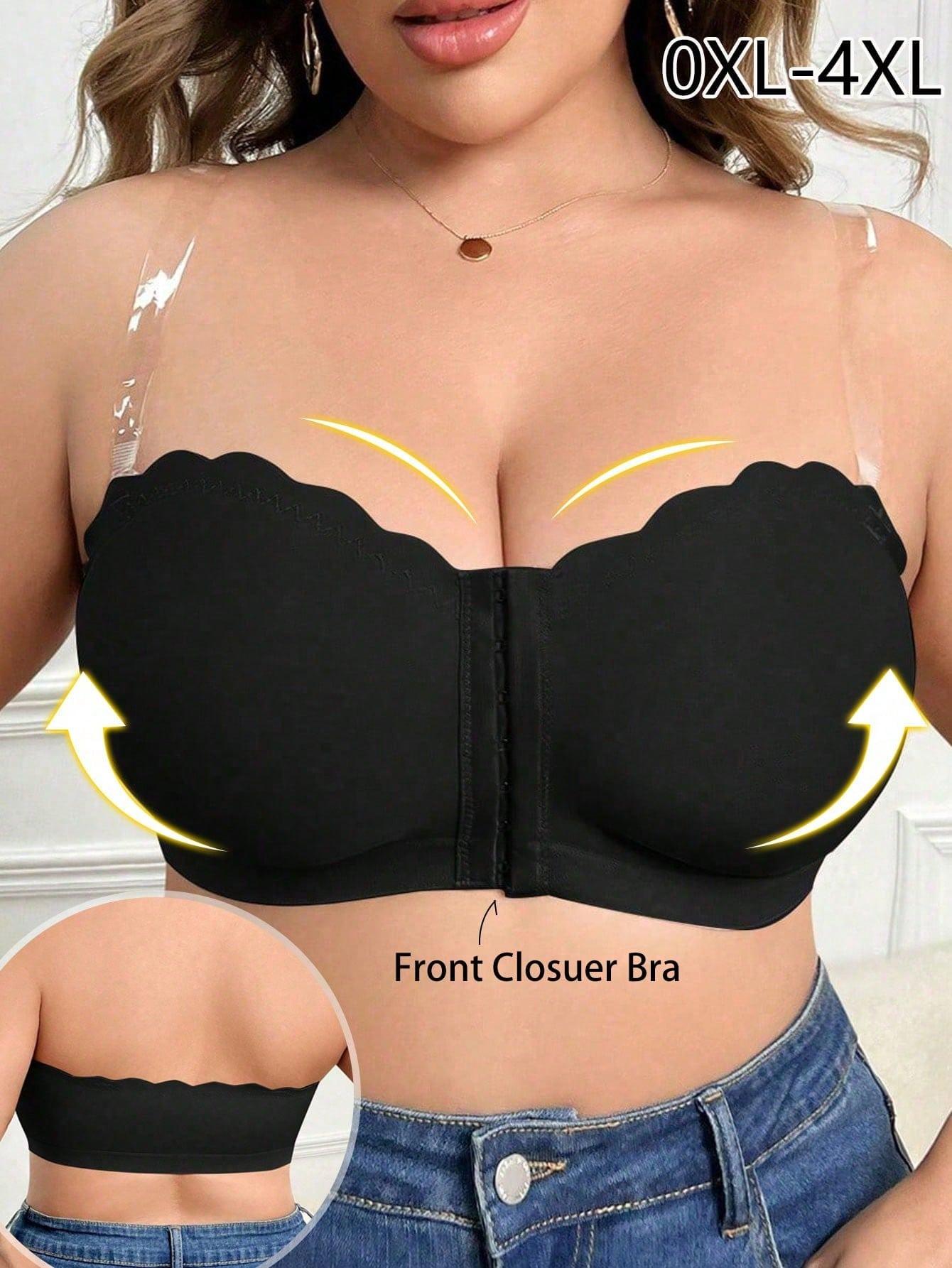 CZARNY BIUSTONOSZ BANDEAU