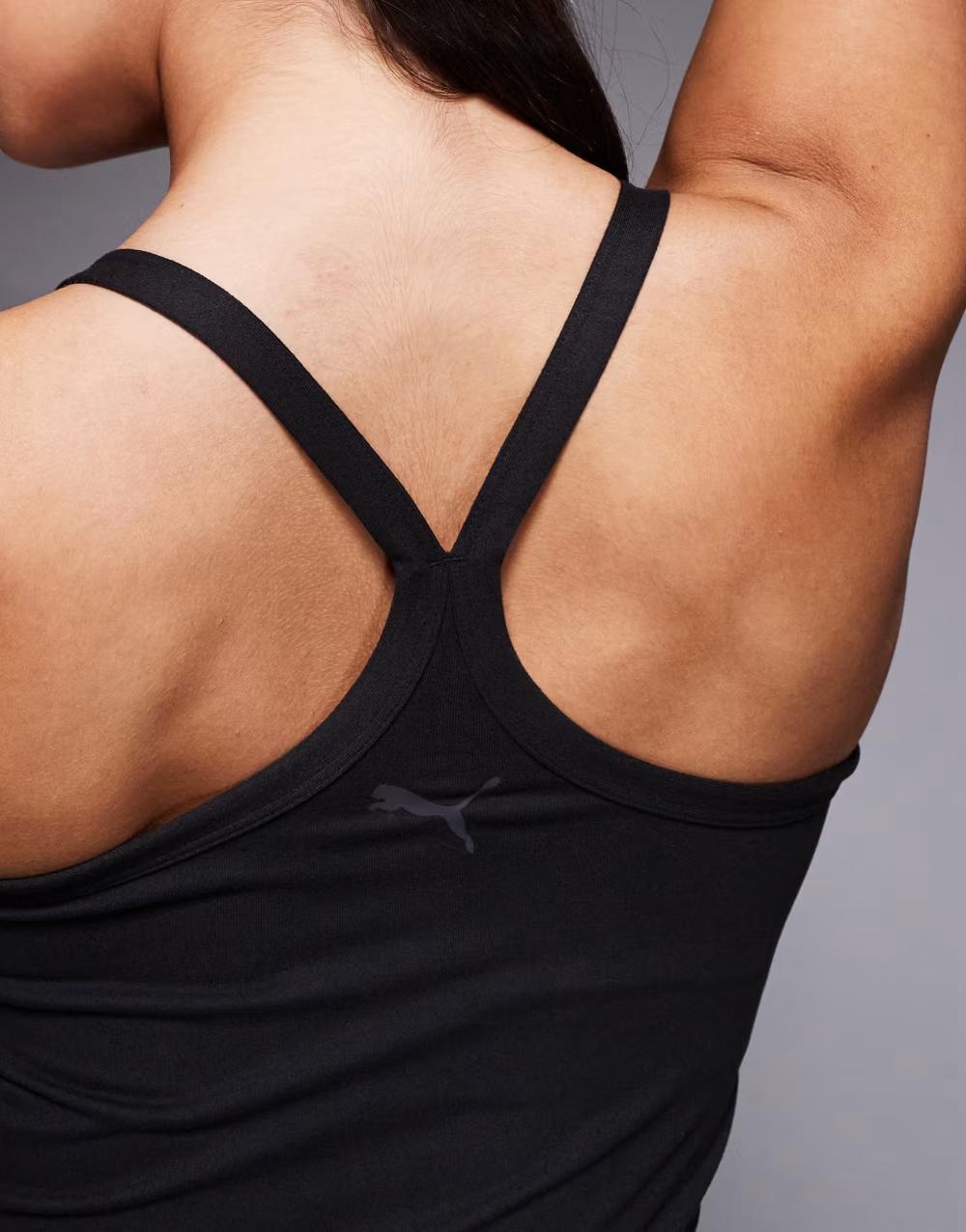 CZARNY SPORTOWY TOP