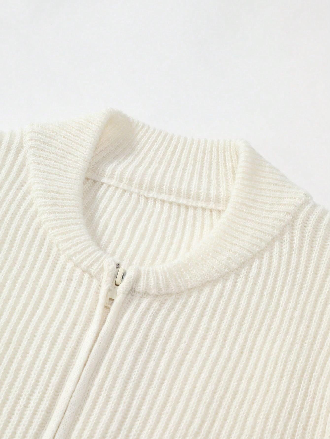 SWETER ROZPINANY W PRĄŻKI