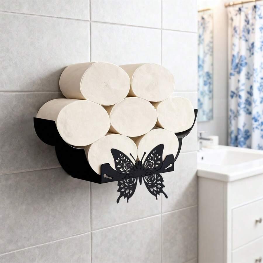 stojak na papier toaletowy motyl