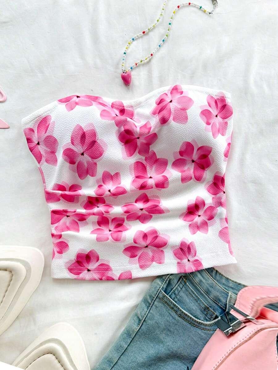 TOP FLORAL PRINT 