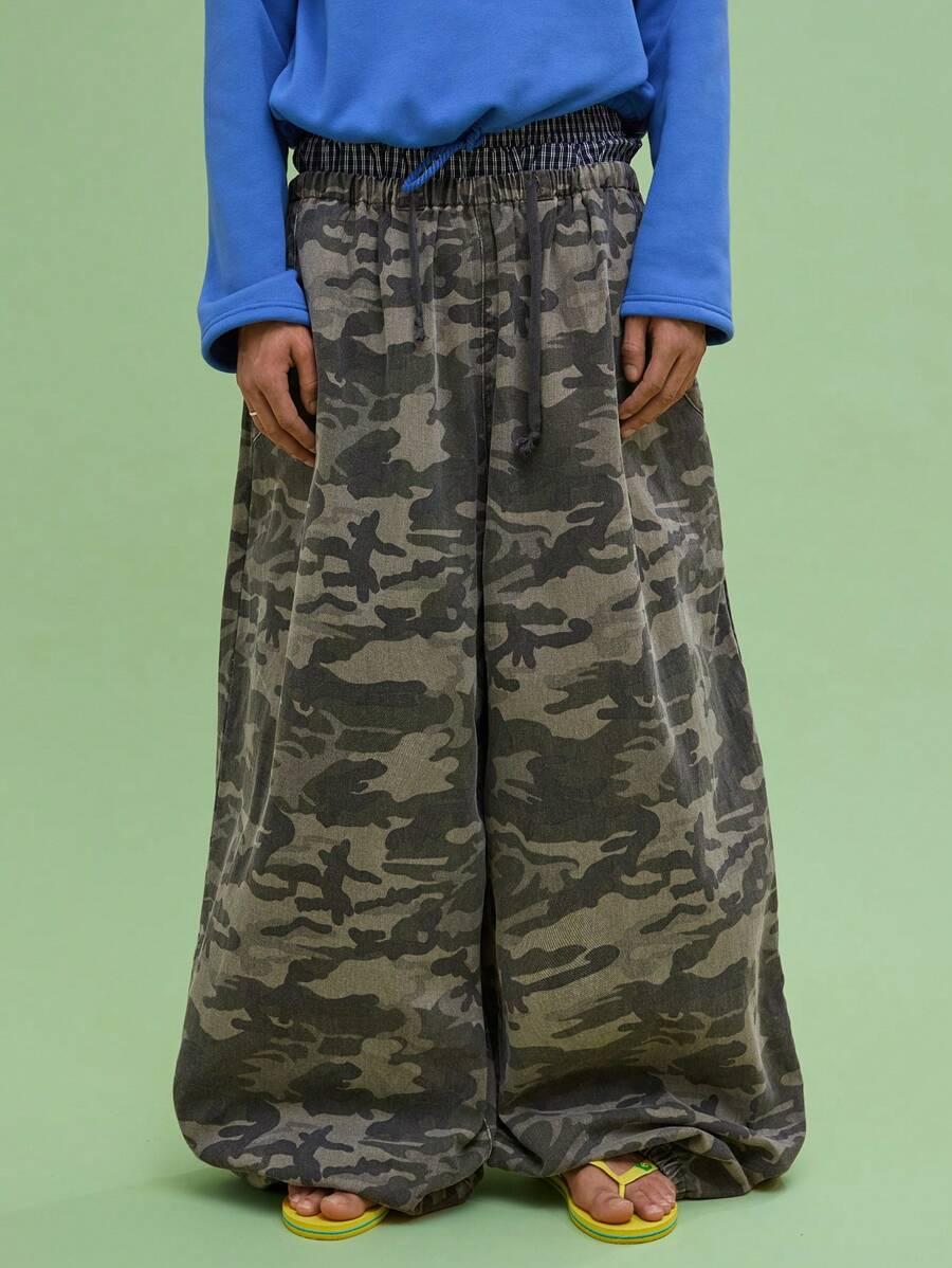 SPODNIE VINTAGE BAGGY BALLOON FIT