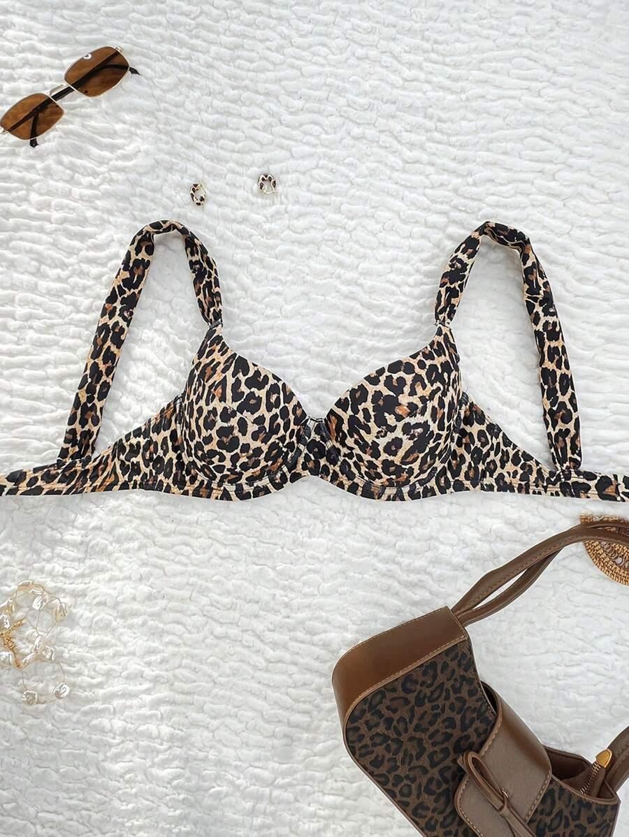 GÓRA OD STROJU KĄPIELOWEGO ANIMAL PRINT