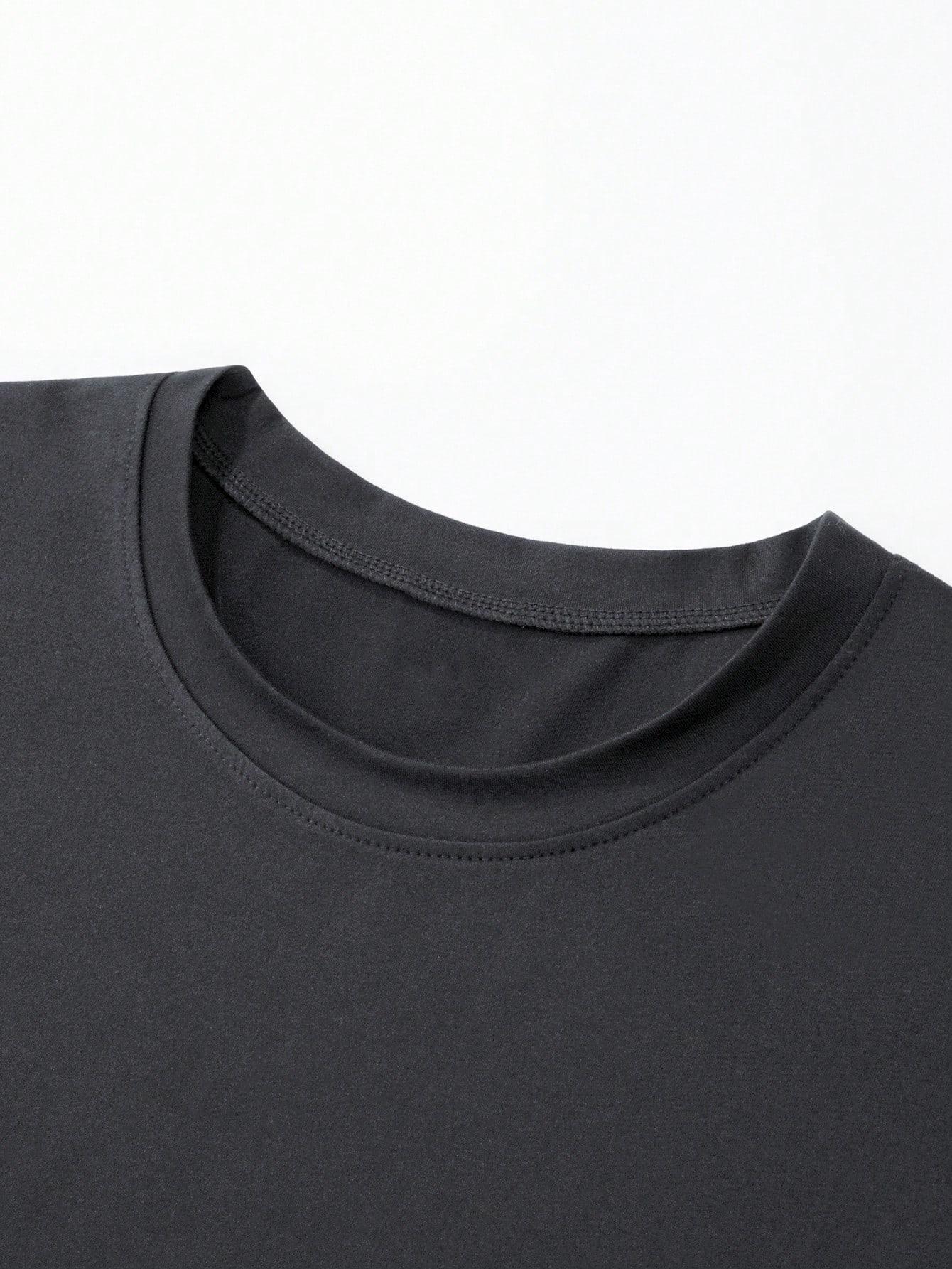 SZARY T-SHIRT MĘSKI