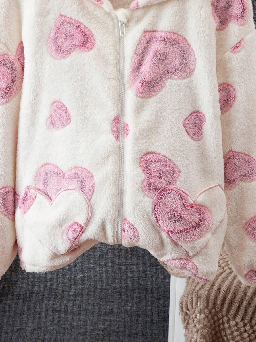 ROZPINANA BLUZA Z KAPTUREM 