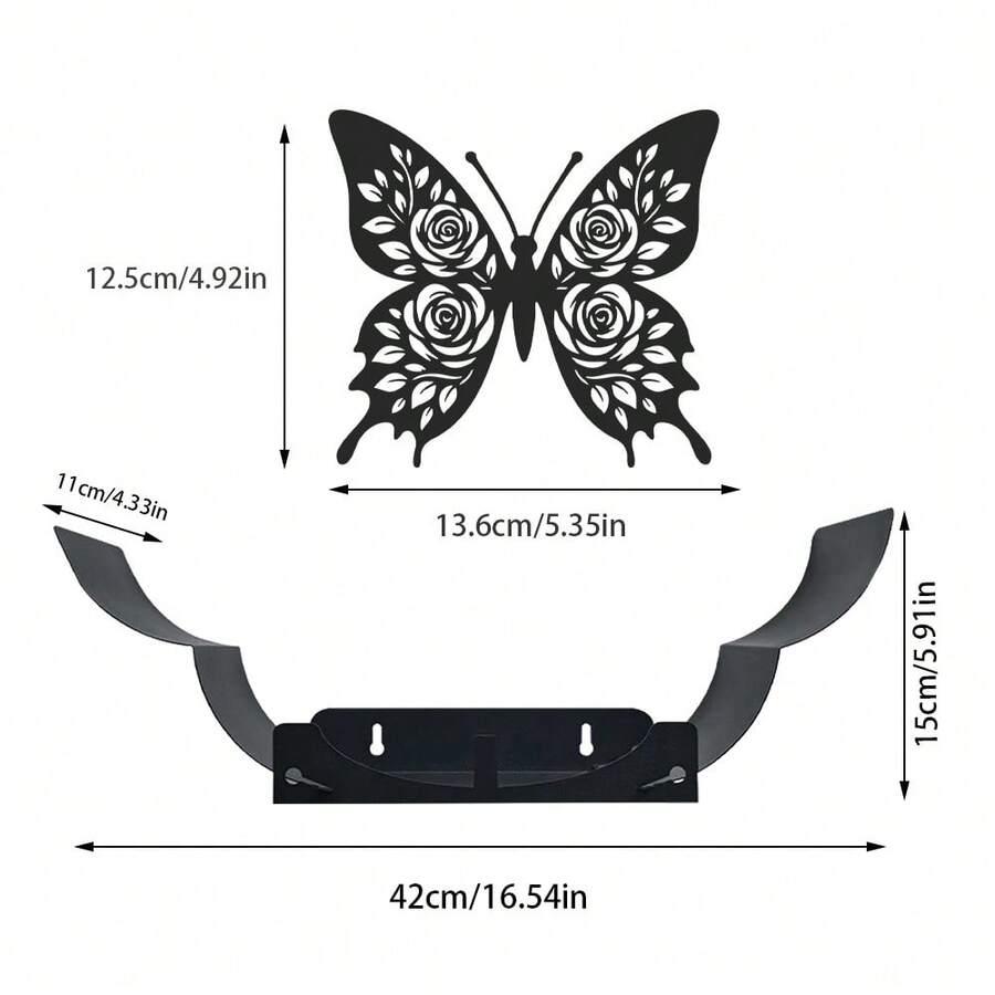 stojak na papier toaletowy motyl