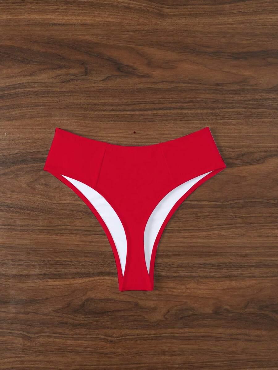CZERWONY DÓŁ OD BIKINI