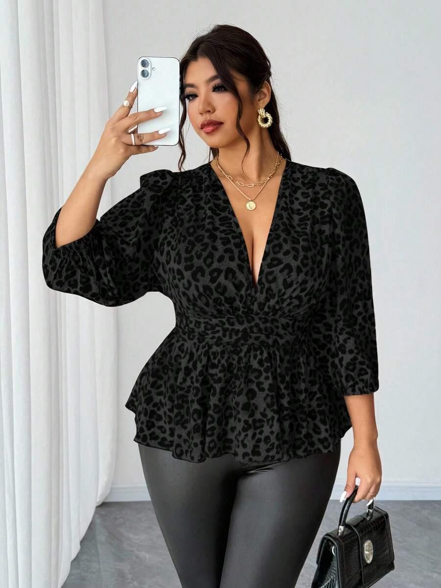 bluzka animal print