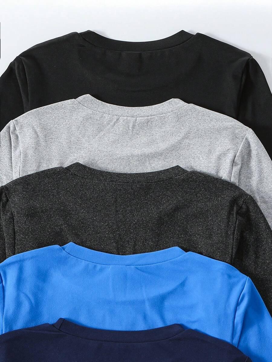 bluzka z długim rękawem 4-pack