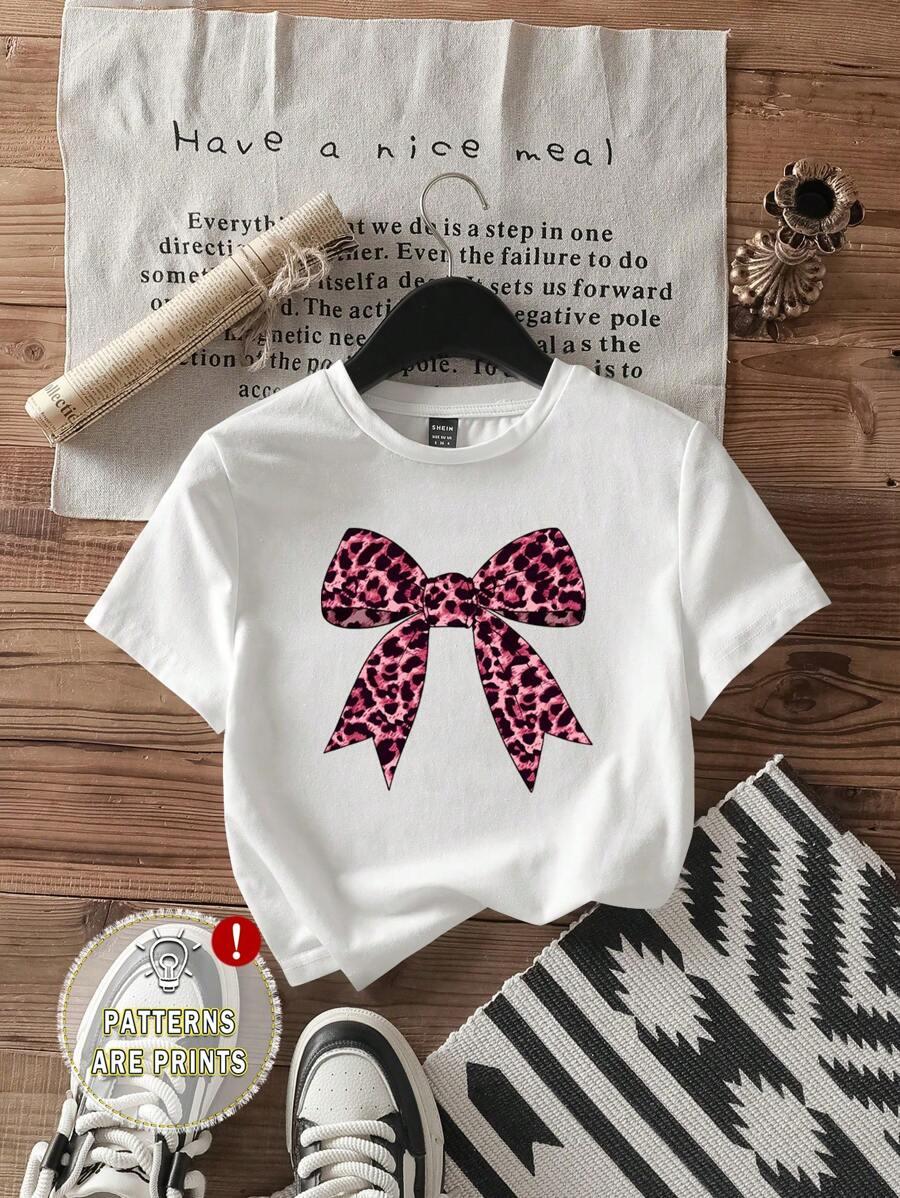 BIAŁY T-SHIRT PRINT