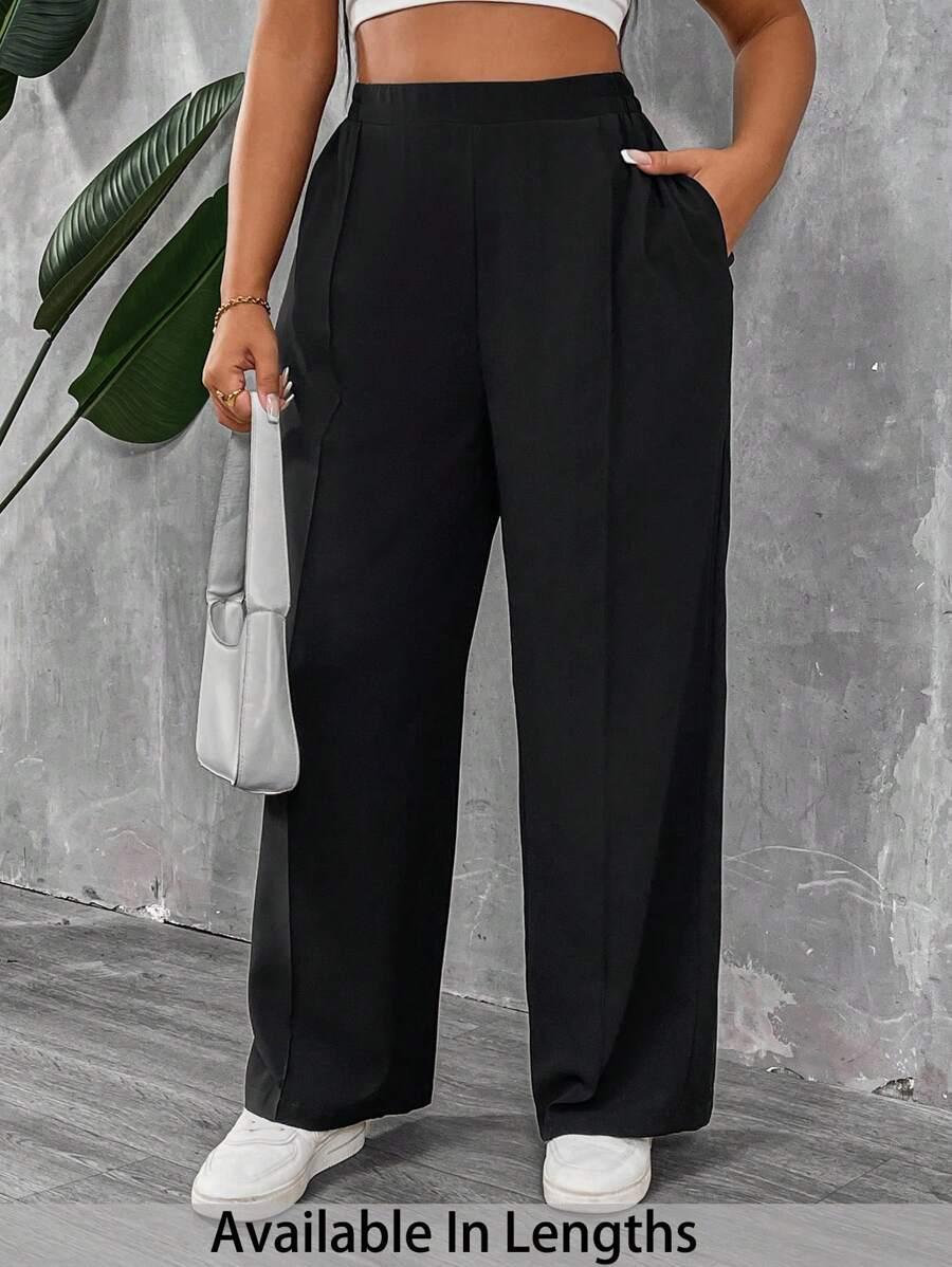 CZARNE SPODNIE CASUAL