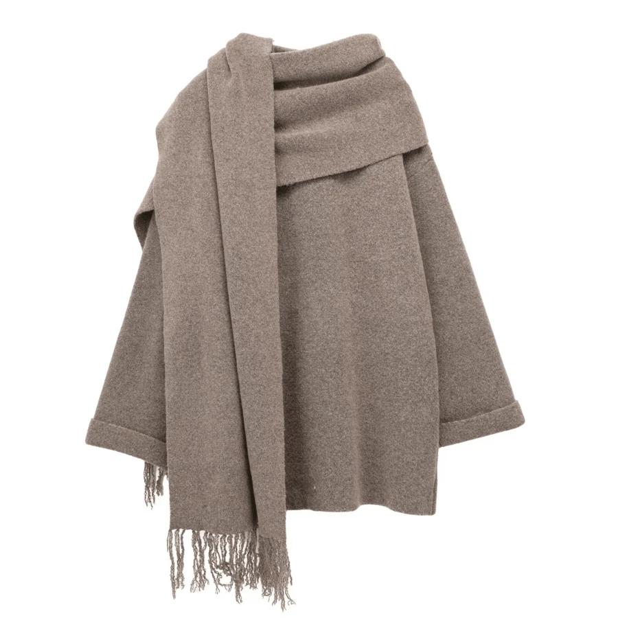sweter szalik komplet