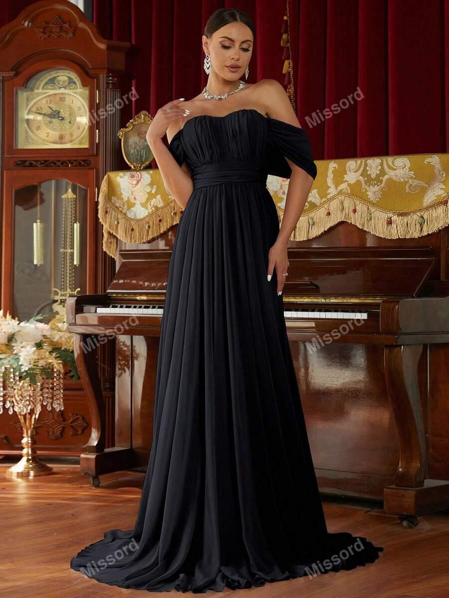CZARNA maxi SUKIENKA