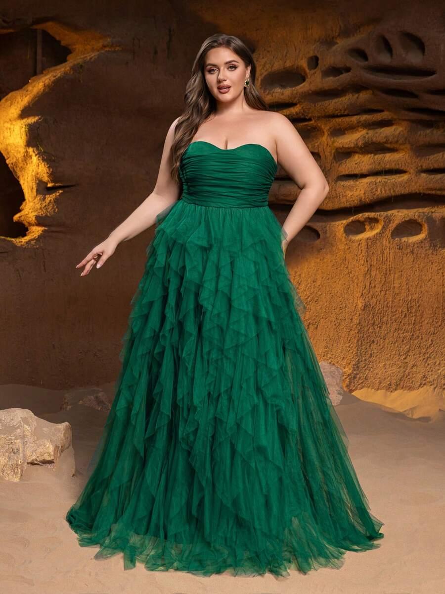 zielona sukienka maxi 