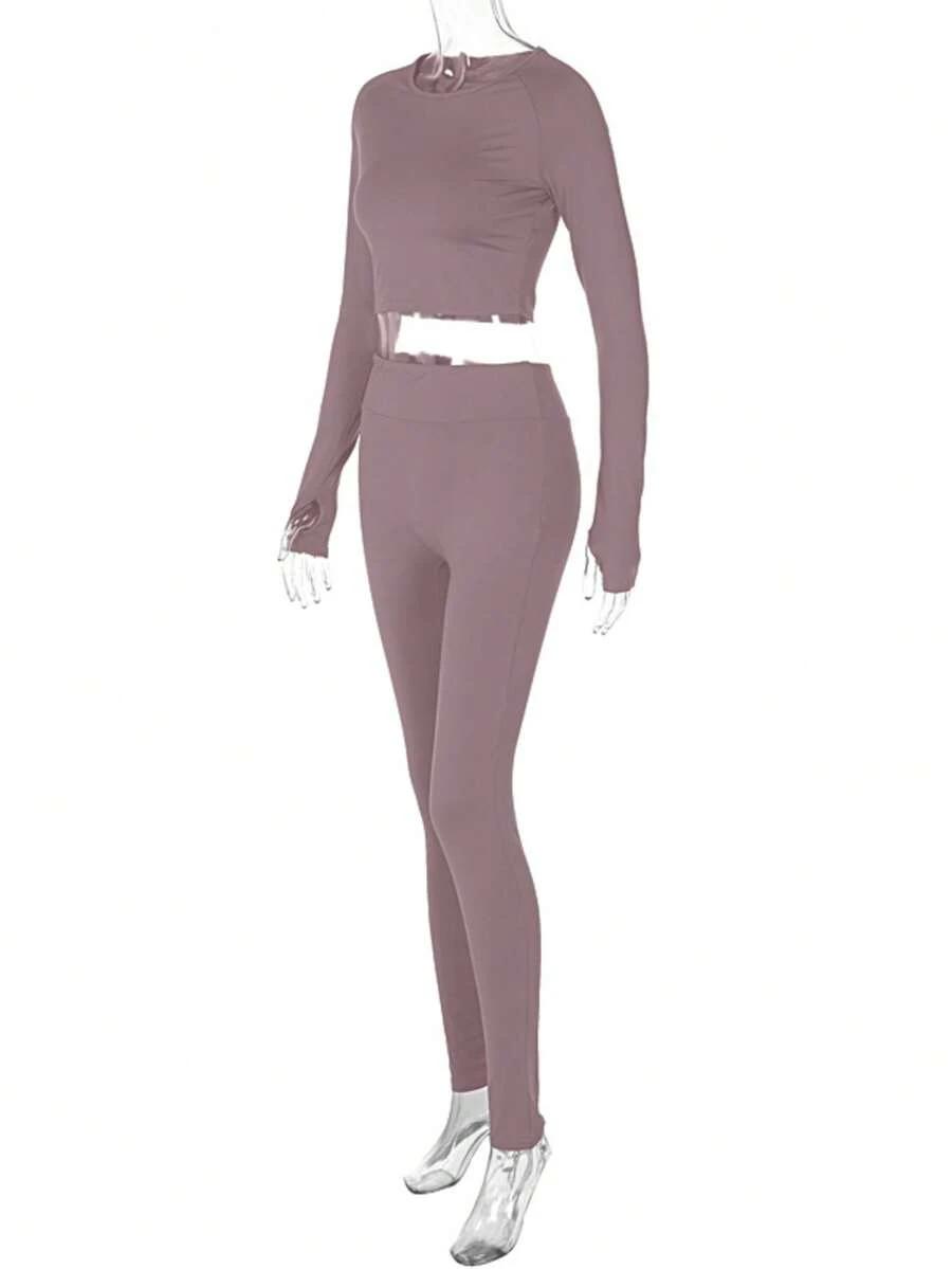 KOMPLET LEGGINSY BLUZKA