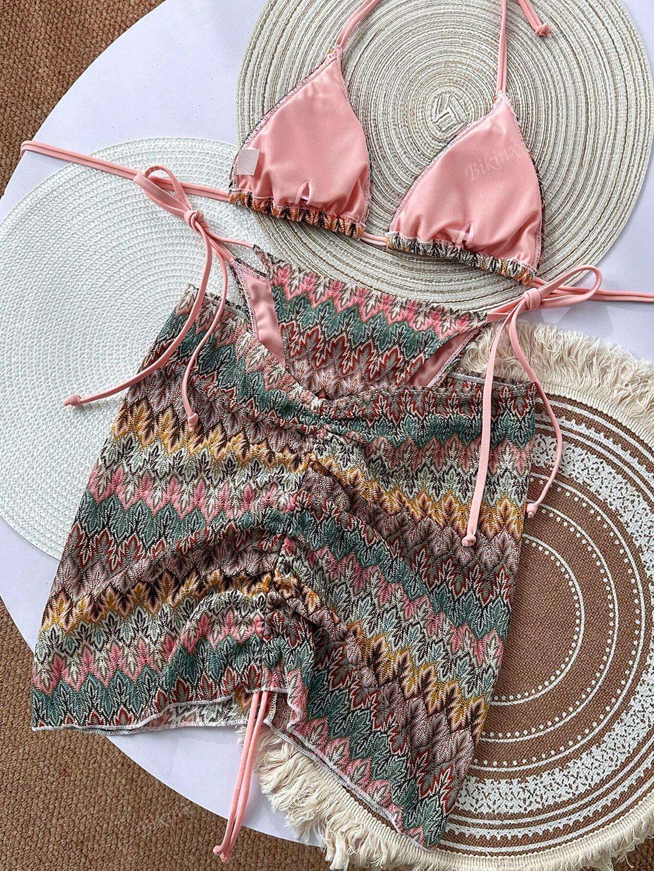góra od bikini spódnica komplet
