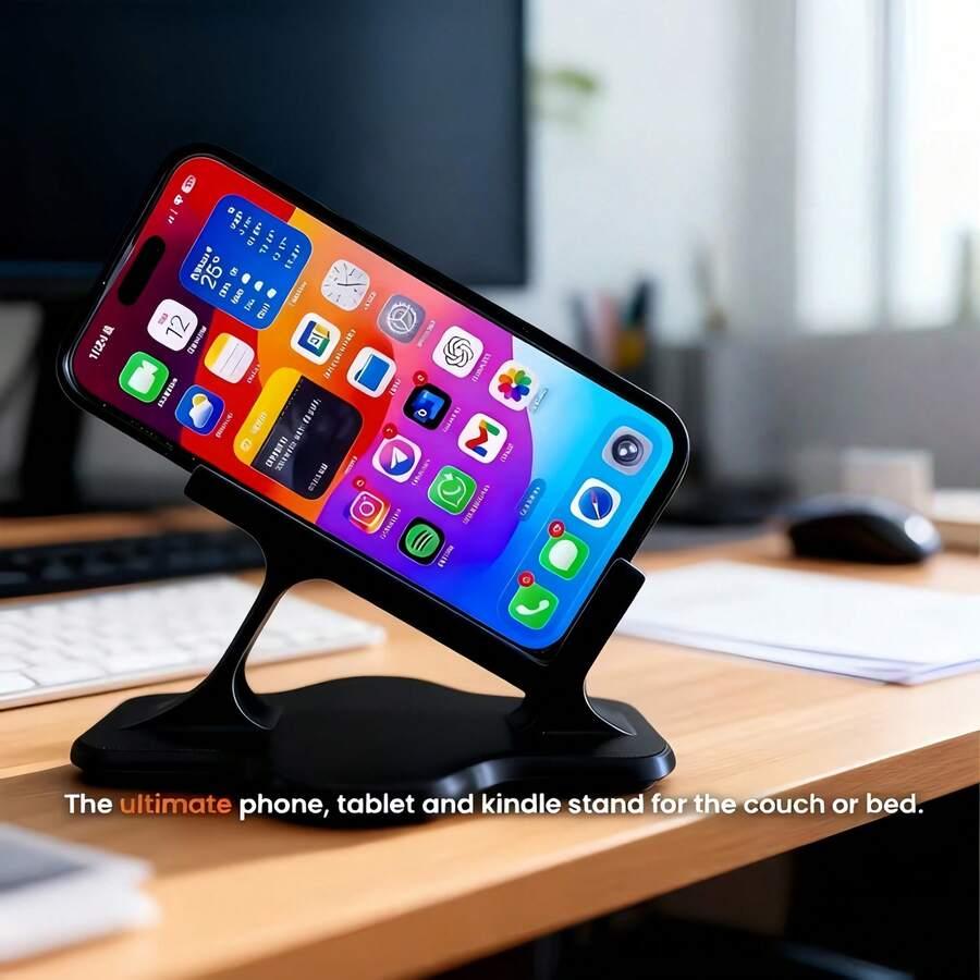 czarny uchwyt na telefon