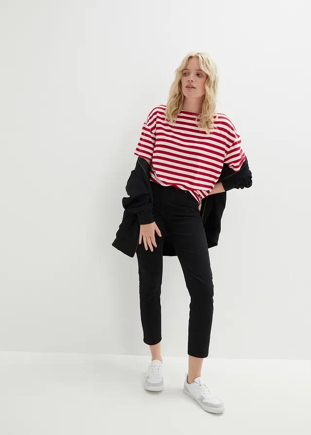 CZARNE SPODNIE JEANS 