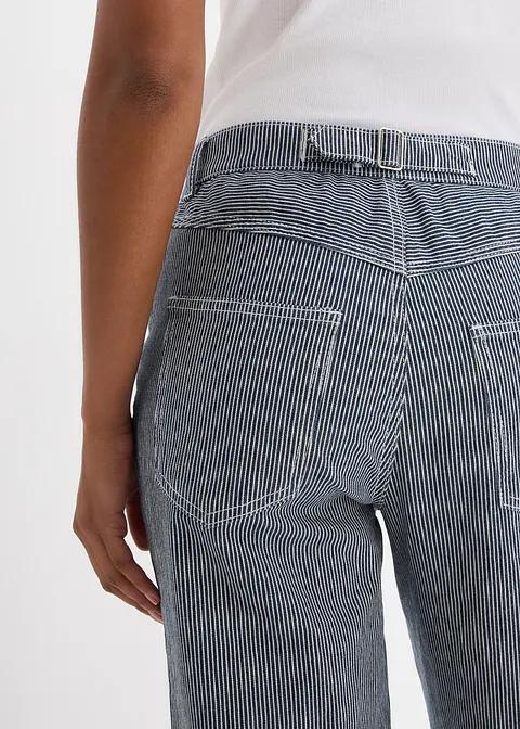 PROSTE JEANSY W PASKI DAMSKIE