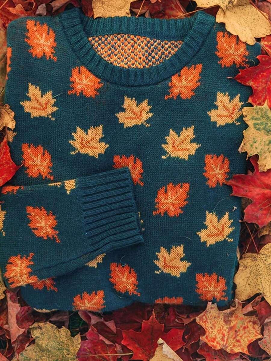 SWETER DAMSKI OKRĄGŁY DEKOLT 