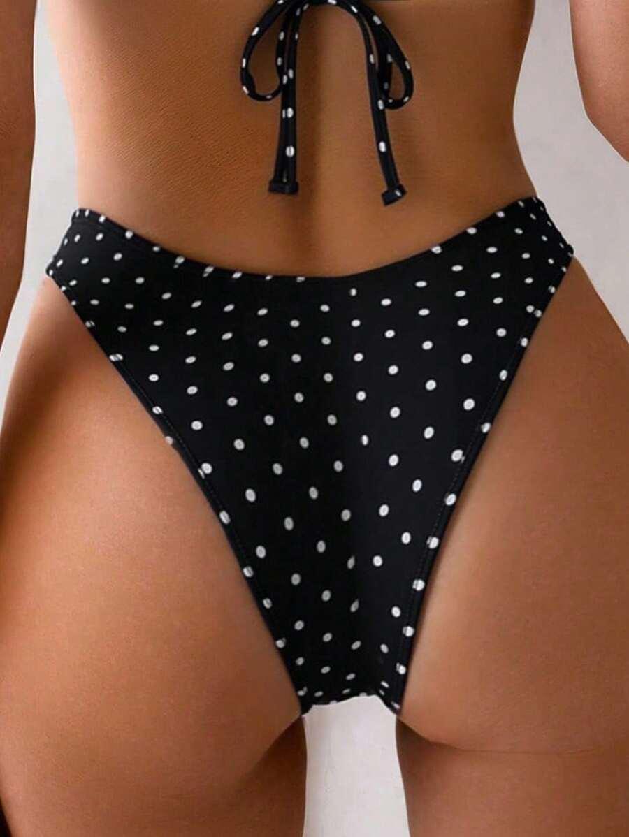 czarny DÓŁ OD BIKINI 