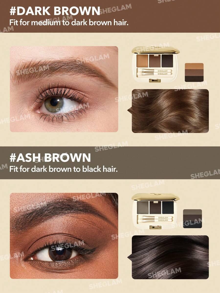 PALETKA CIENI DO BRWI 102 ASH BROWN
