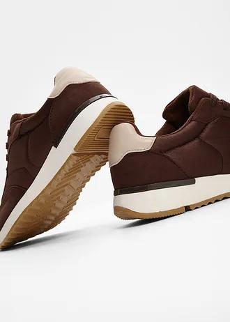 SNEAKERSY Z DETALAMI Z SATYNY