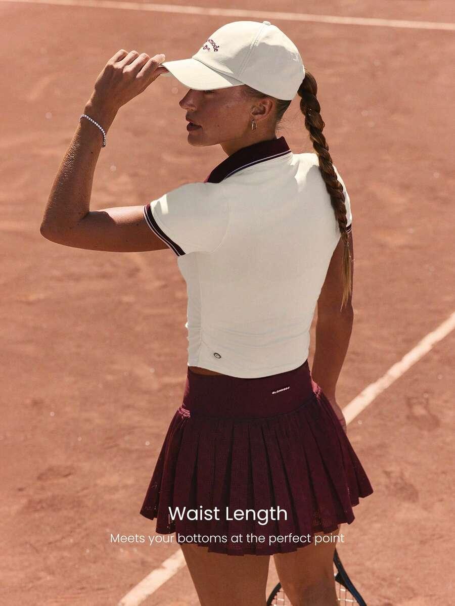 KOSZULKA SPORTOWY Z KOŁNIERZEM