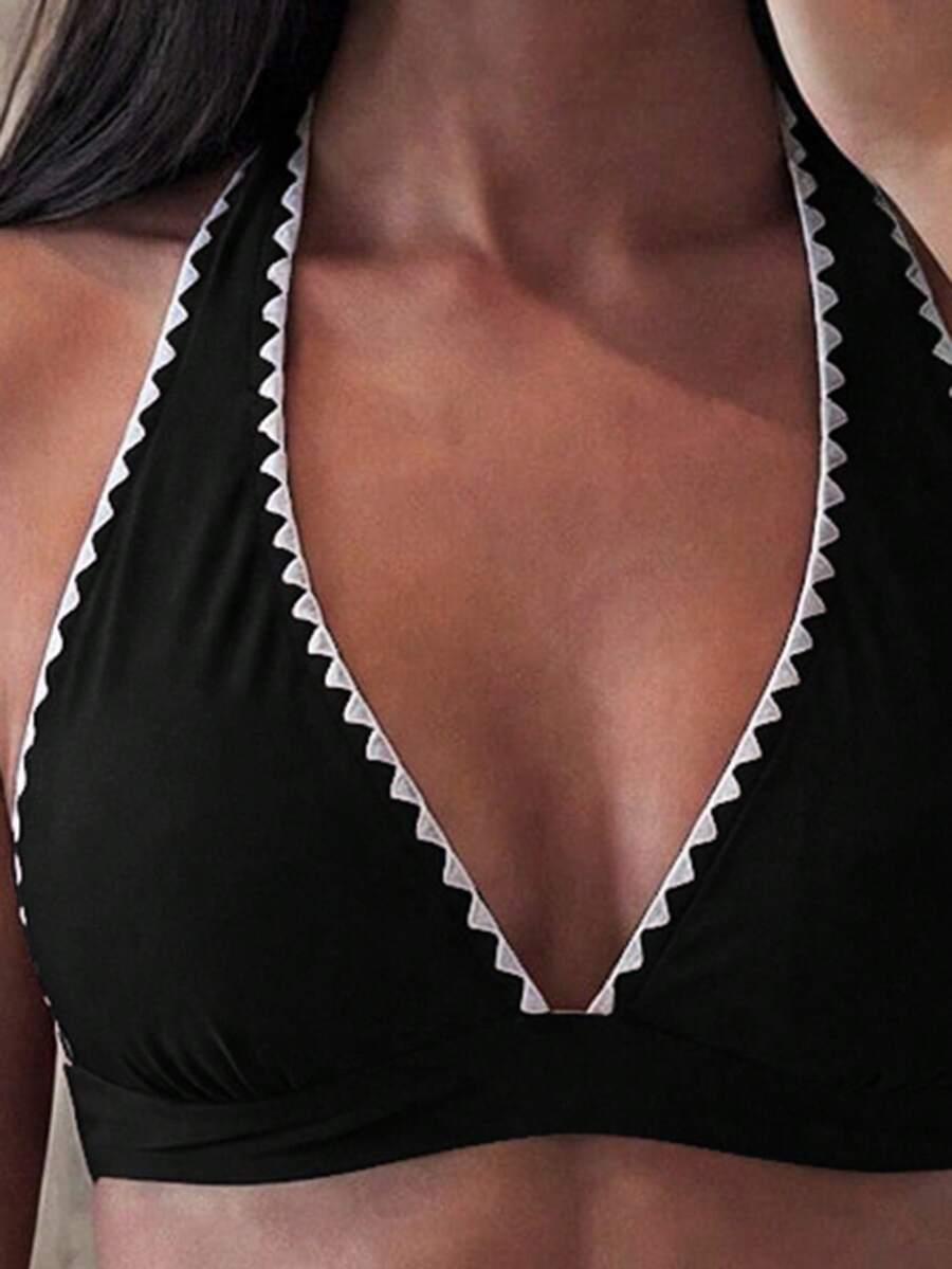 czarny dół od bikini