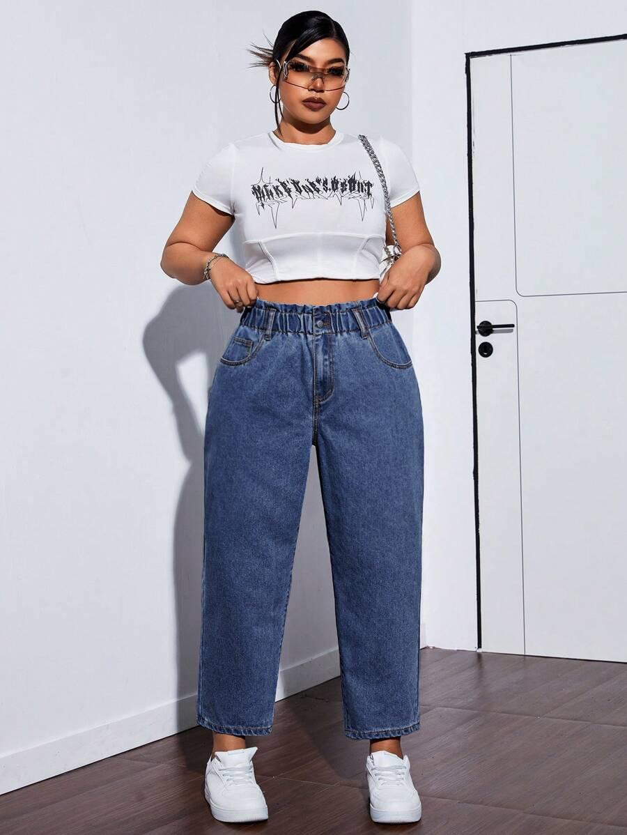 NIEBIESKIE SPODNIE JEANS
