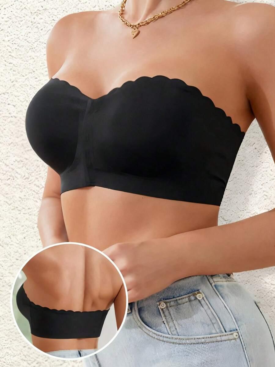 CZARNY BIUSTONOSZ BANDEAU
