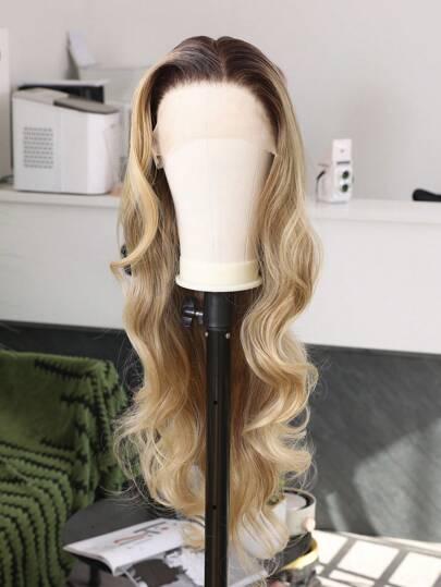 BLOND PERUKA WŁOSY SYNTETYCZNE