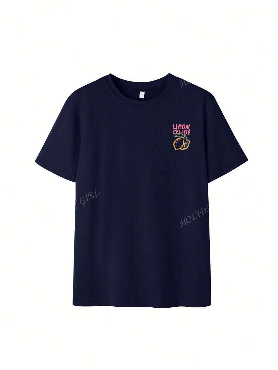 T-SHIRT DAMSKI Z NADRUKIEM
