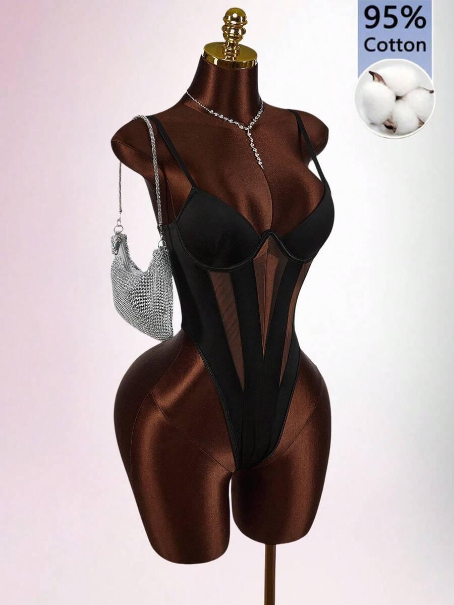 czarne body casual
